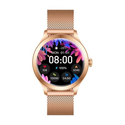 satın al KW10 Max Bluetooth Müzik çalar Akıllı Saat Su geçirmez Kadınlar 1.19 Inç Çevrimiçi üretim