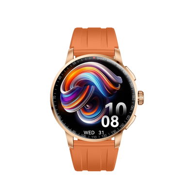 KW258 IP68 Su geçirmez Akıllı Saat Spor Tasarımı İçin Yuvarlak Şekil
