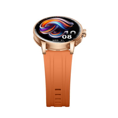 KW258 1.43 Inch Akıllı Saat Süper Amoled Ekran Yuvarlak Şekil Akıllı Saat